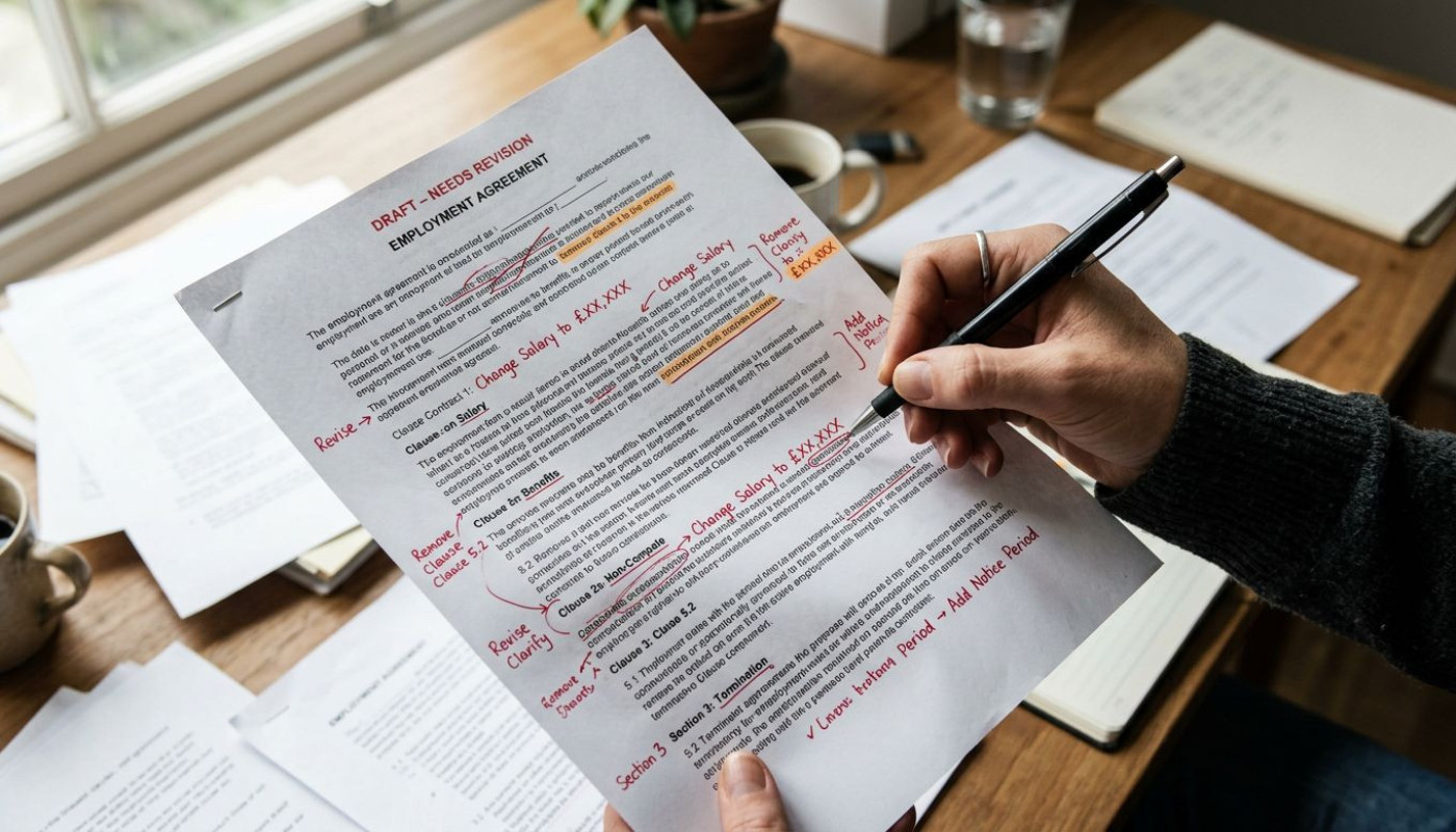 Contrat de travail mal rédigé : quand la négociation sauve l’employeur
